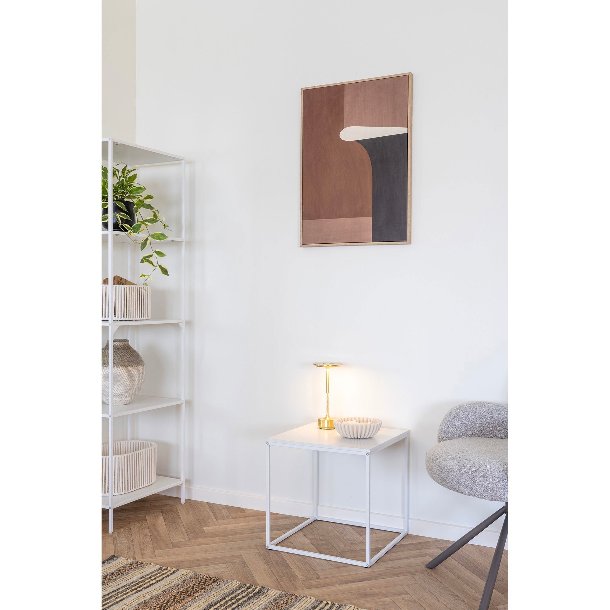 Lyneham LED-bordslampa, Mässing
