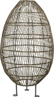 Hanoi Golvlampa Natur 80cm