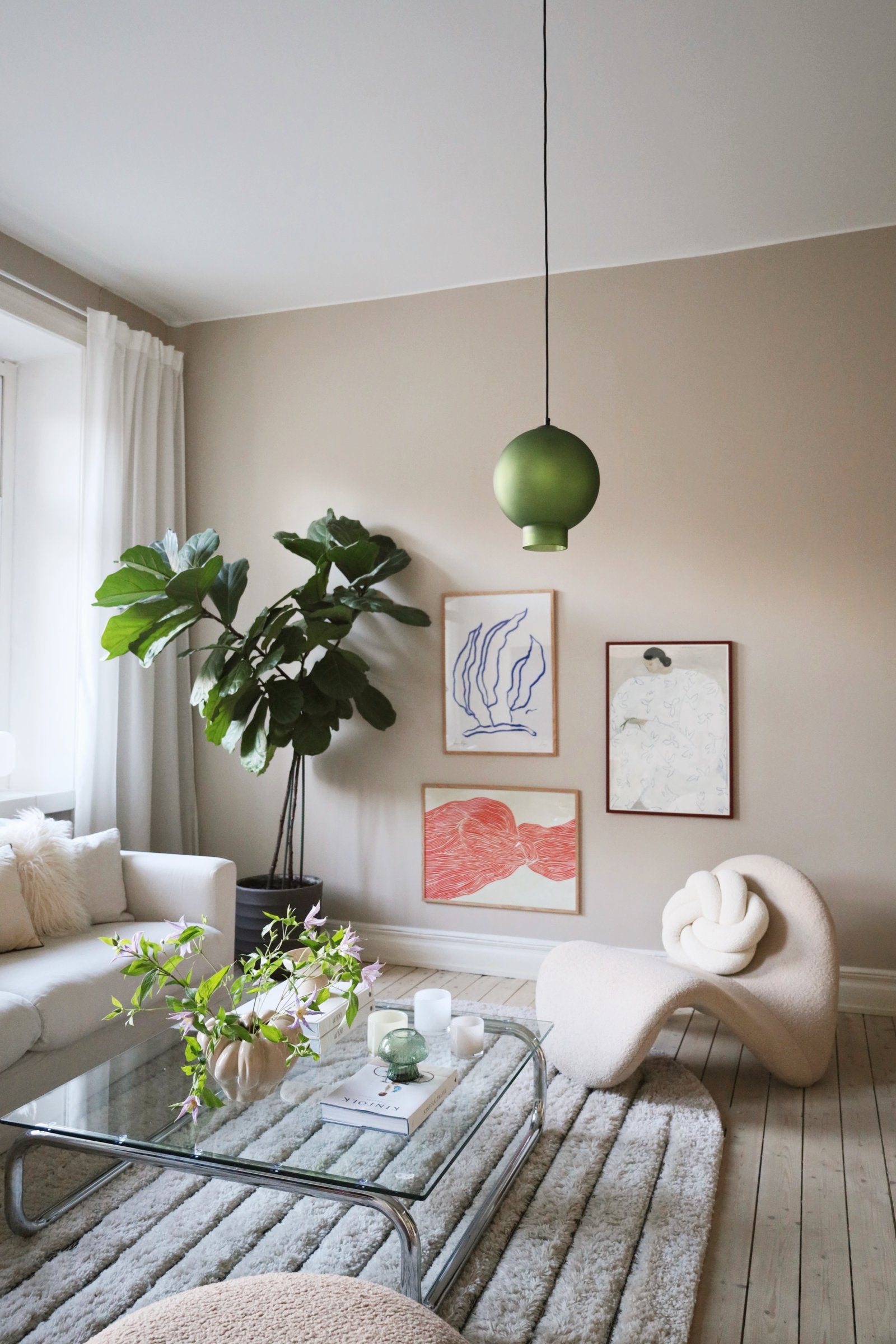 Pendel Bams 25 Frostad Grön