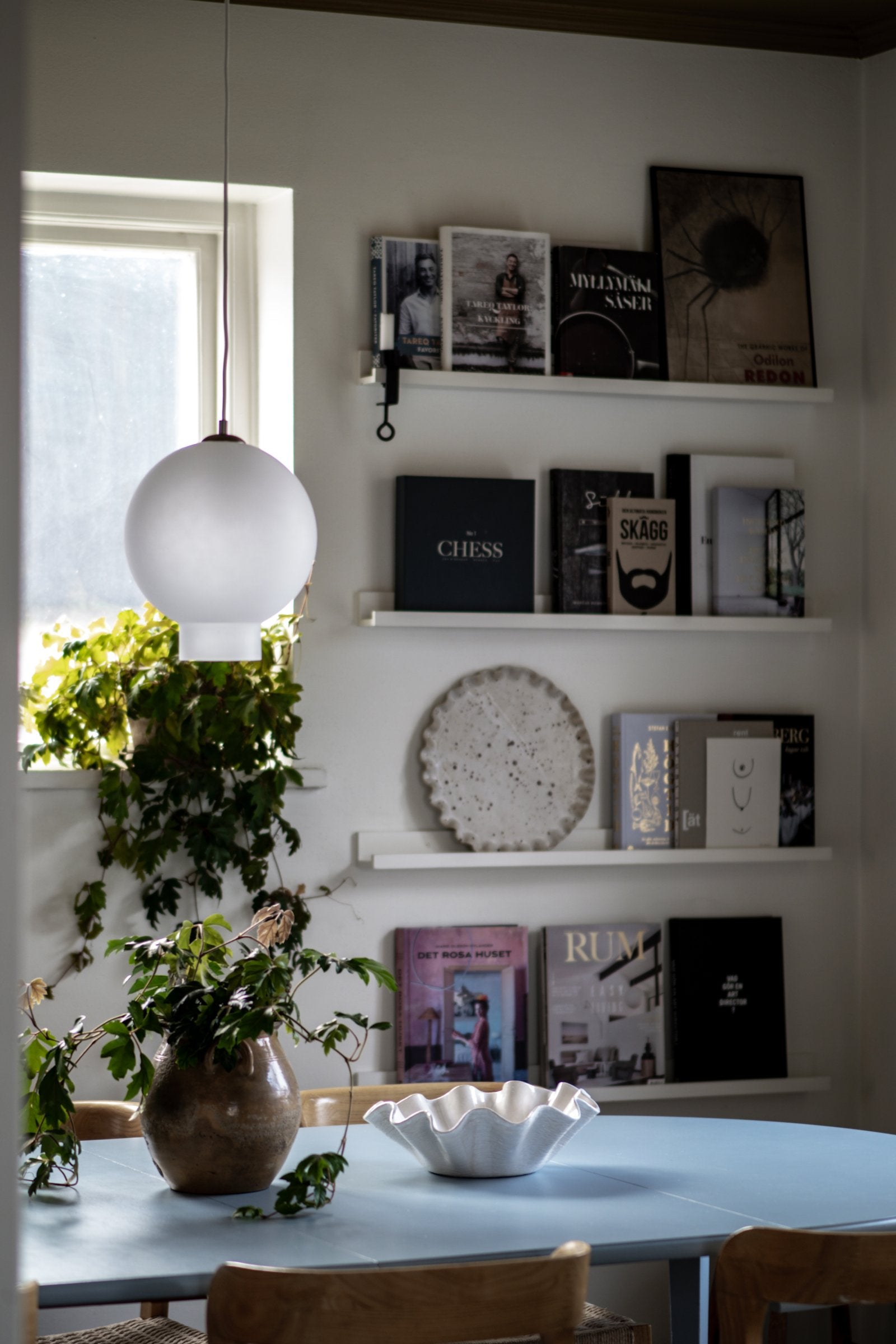 Pendel Bams 25 Frostad Vit