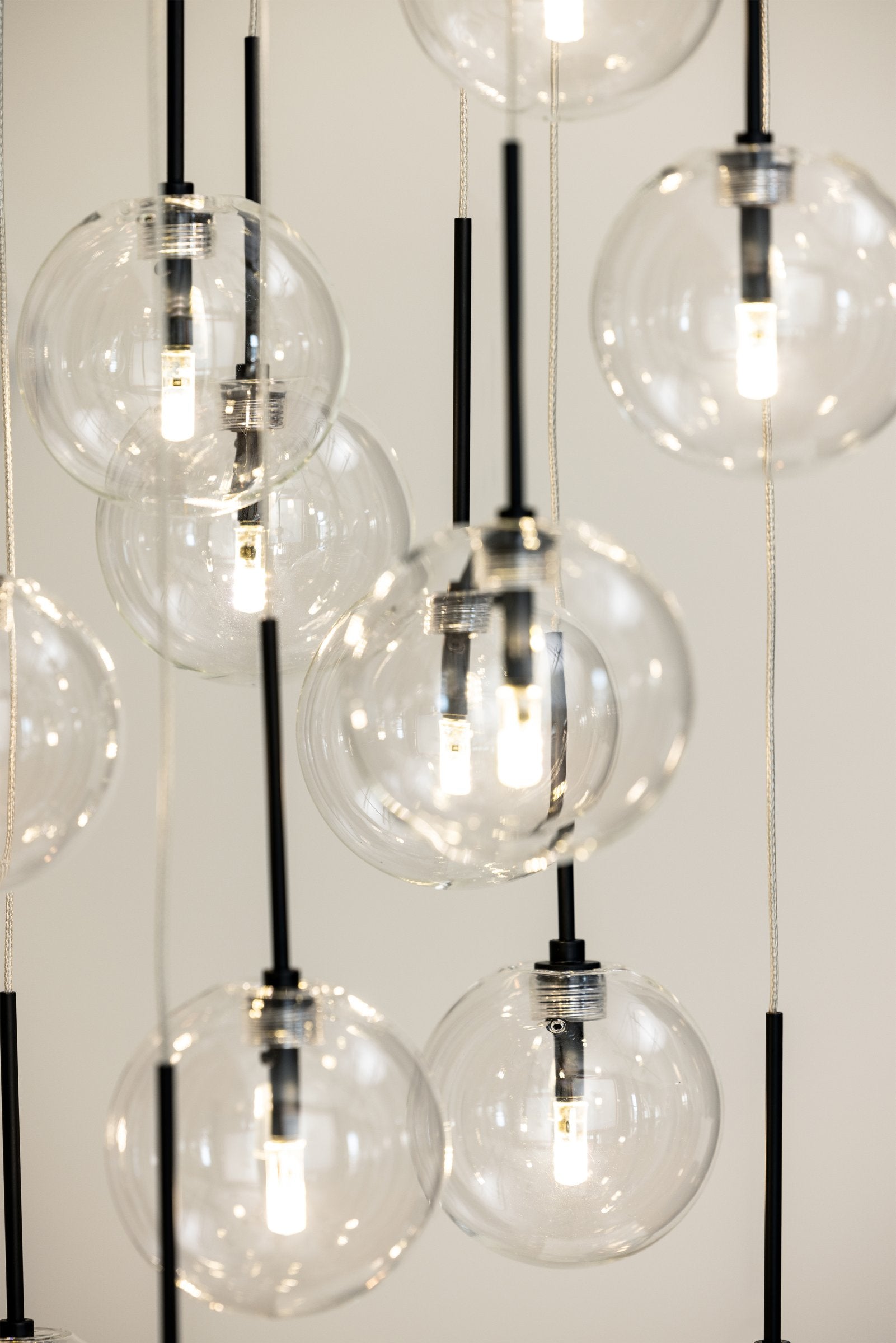 Pendel Skyfall Klar/Svart