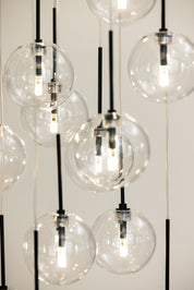 Pendel Skyfall Klar/Svart