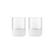 Calma Ljuslykta 9,5 cm Lily White 2-pack