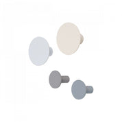Ponto Väggkrokar Warm Gray, 4-Pack