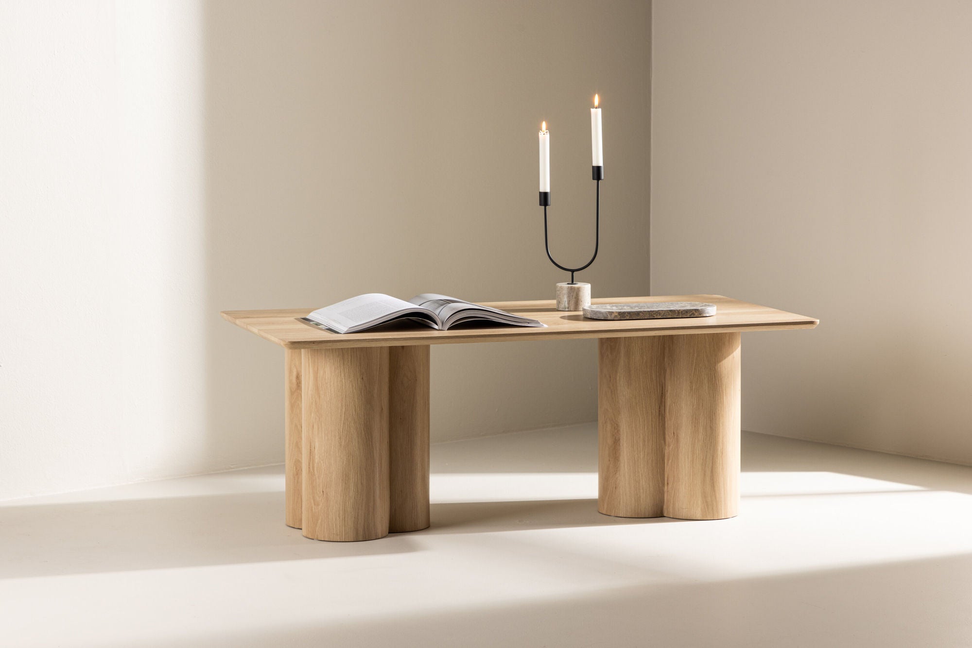 Ester Soffbord 120cm, Natur
