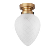 Plafond Juni IP44 Frostad Vit