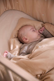 Påslakanset Junior 100x140, Warm Grey