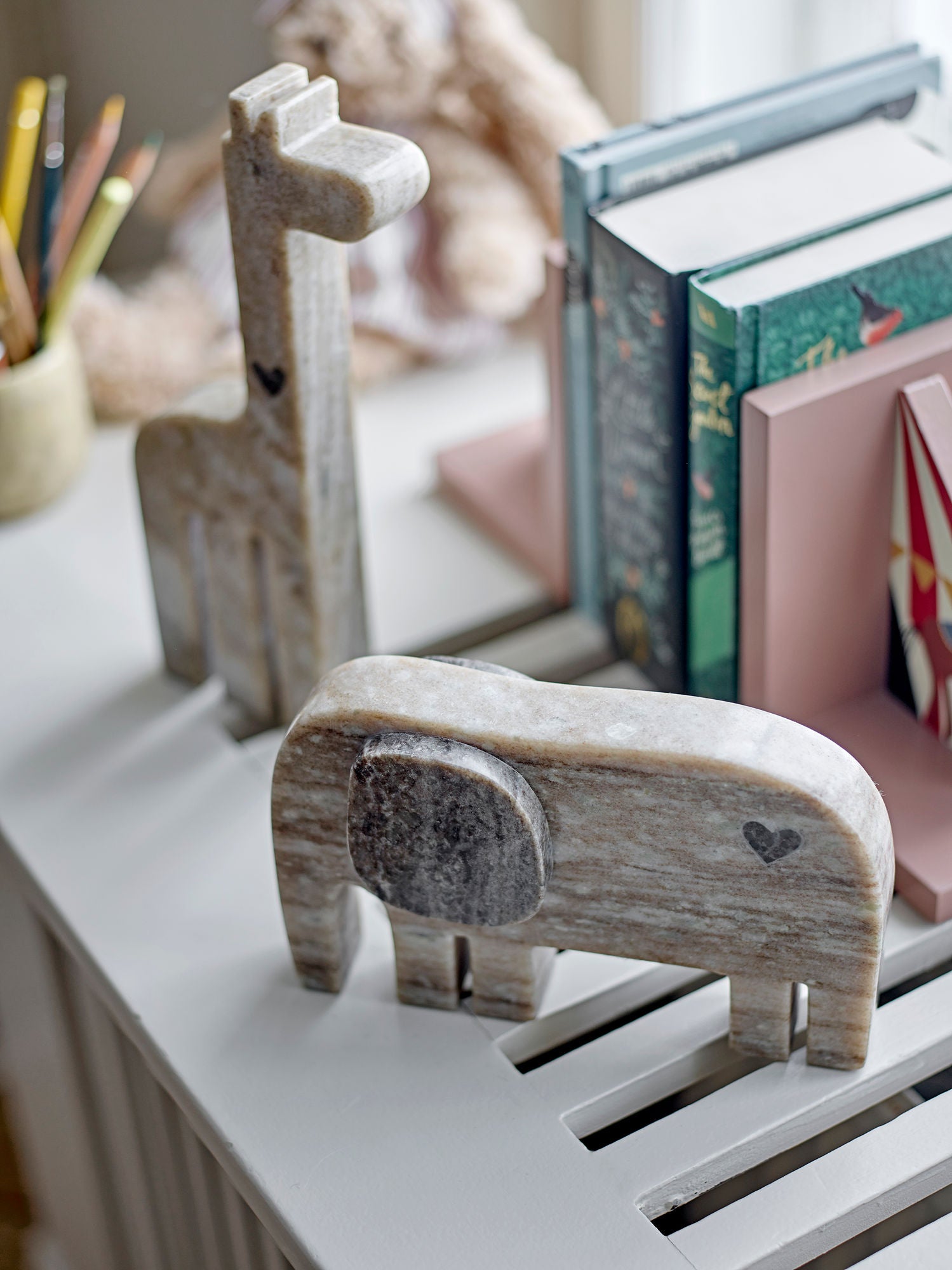 Camy Skulptur Giraff, Marmor