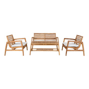 Santander loungeset, Teak