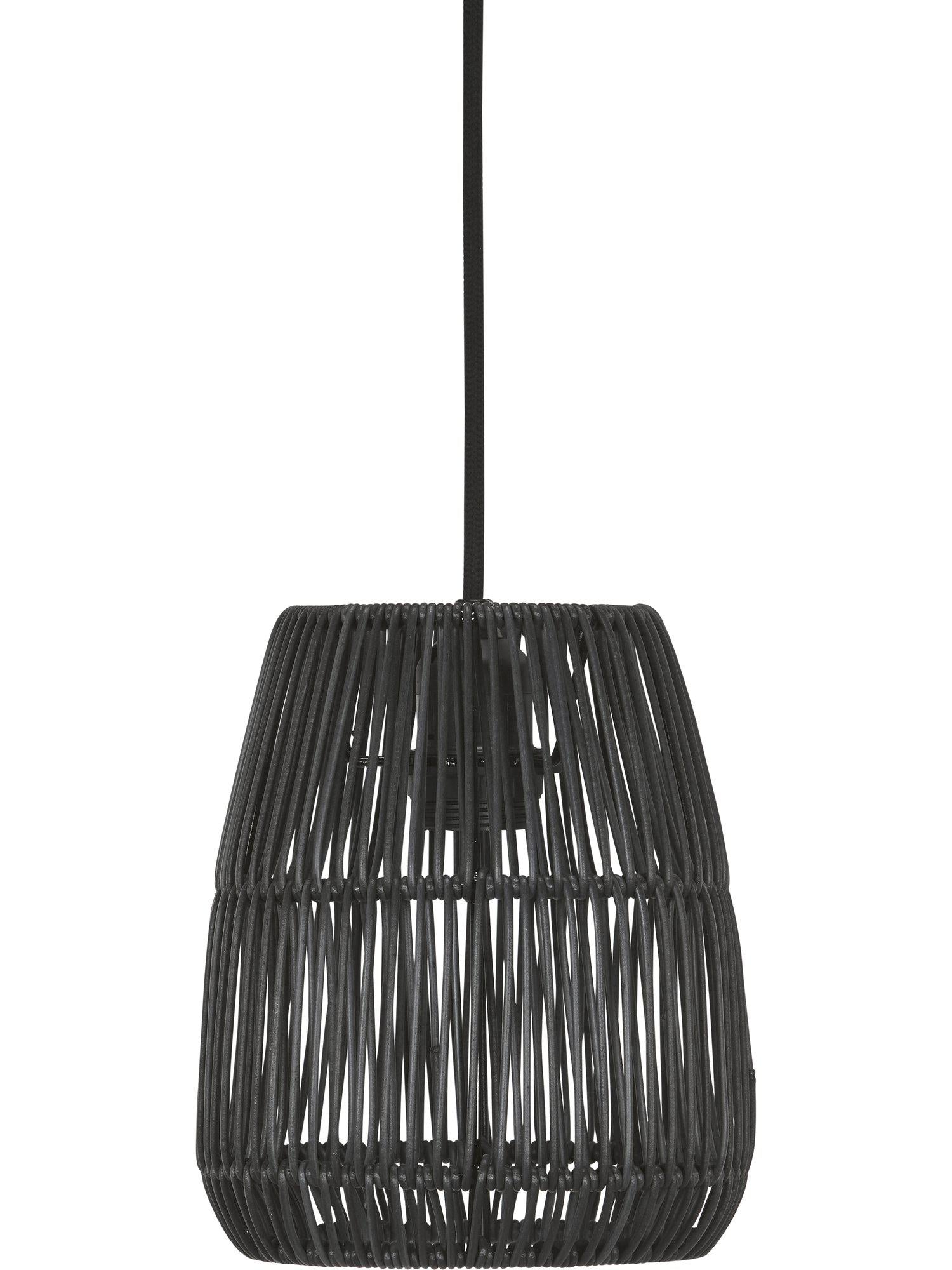 Saigon Taklampa Svart 18cm