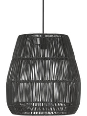 Saigon Taklampa Svart 38cm