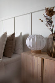 Bordslampa Yokohama 30 Vit/Natur