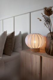 Bordslampa Yokohama 30 Vit/Natur