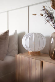 Bordslampa Yokohama 30 Vit/Natur