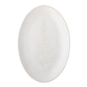 Winter Serveringsfat 31cm, Vit