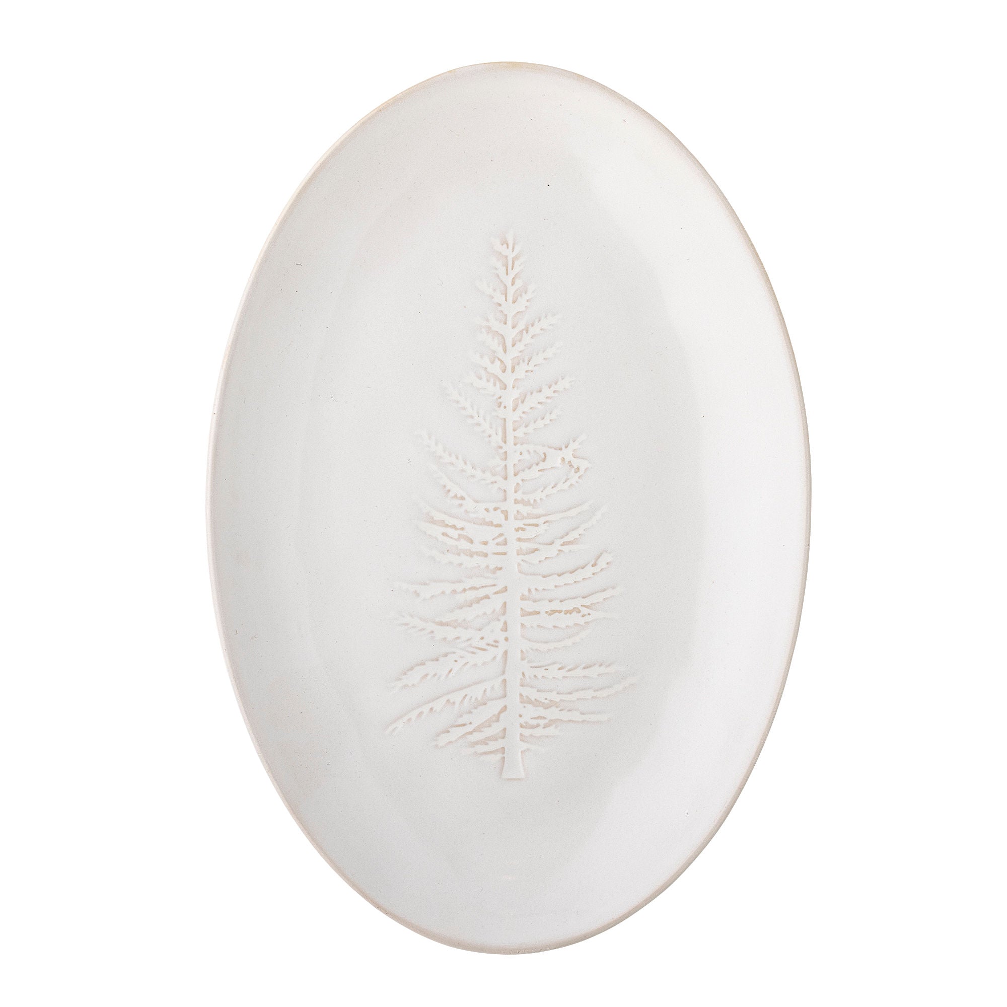 Winter Serveringsfat 31cm, Vit