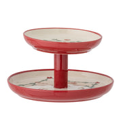 Yule Kakfat Etagere, Röd