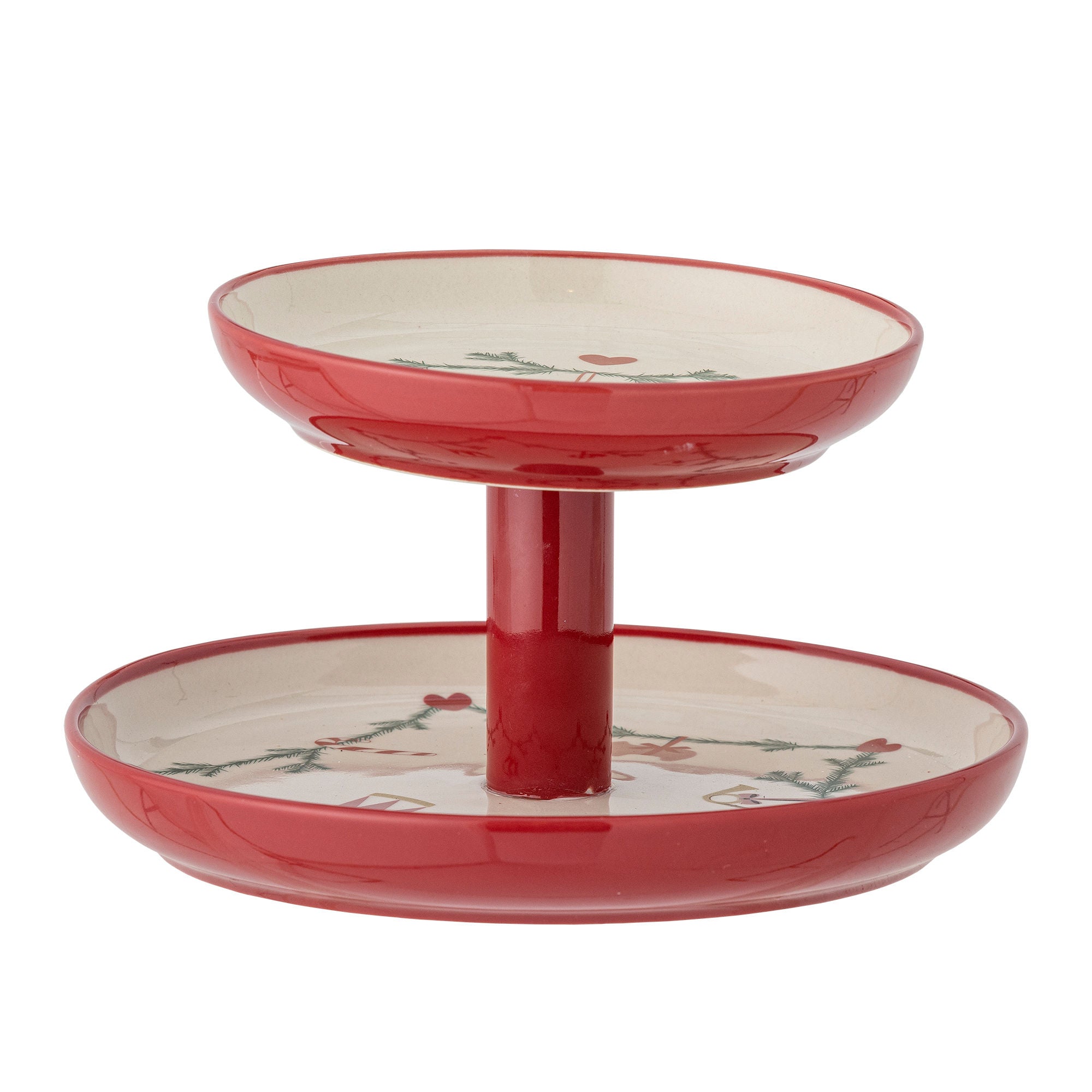 Yule Kakfat Etagere, Röd