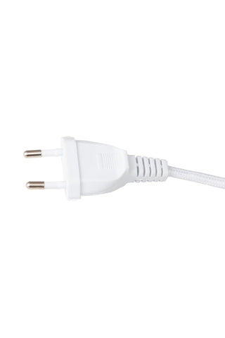 Vägglampa Lou Bouclé Vit/Svart