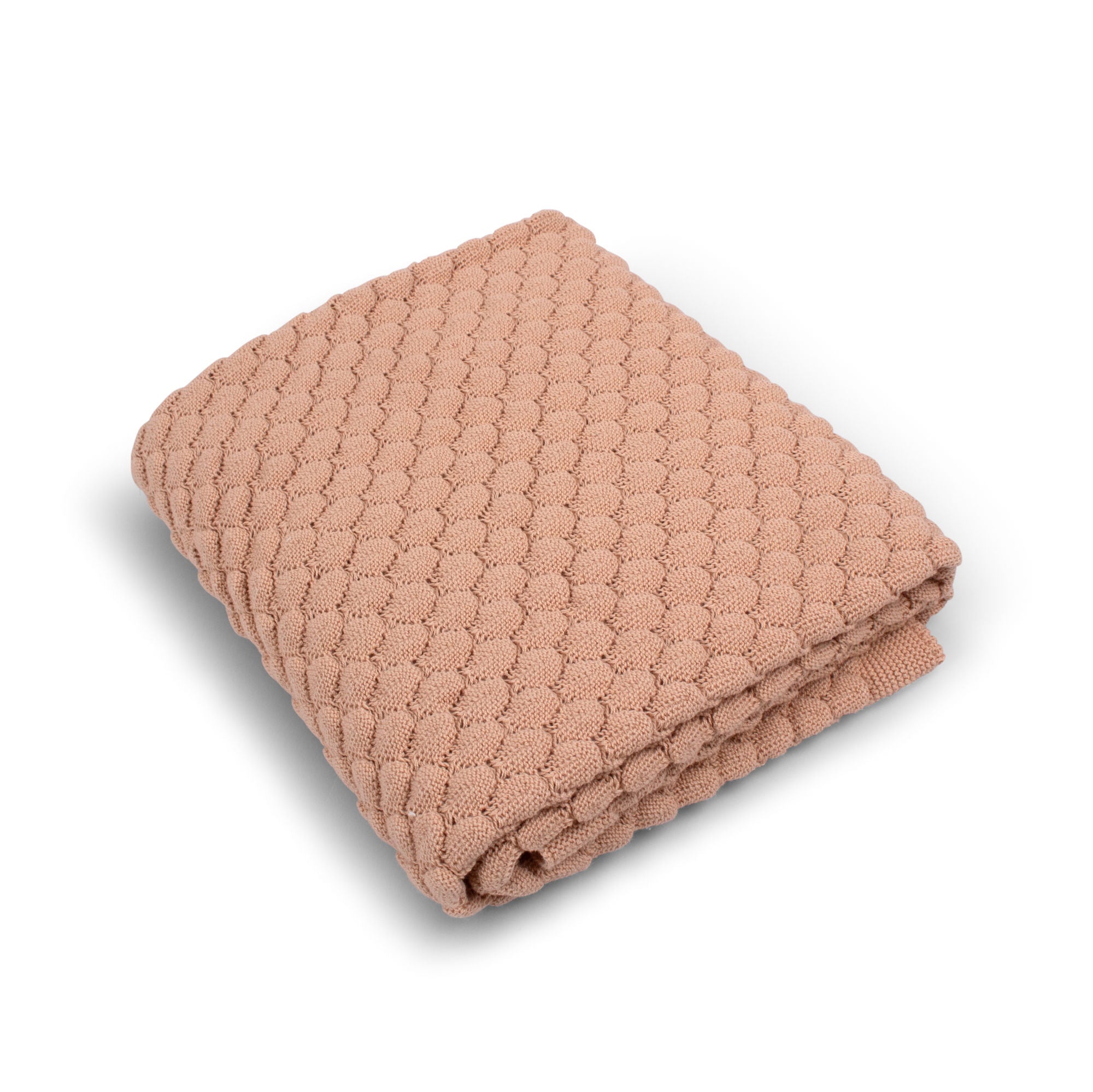 Stickad Babyfilt, Ivory Cream