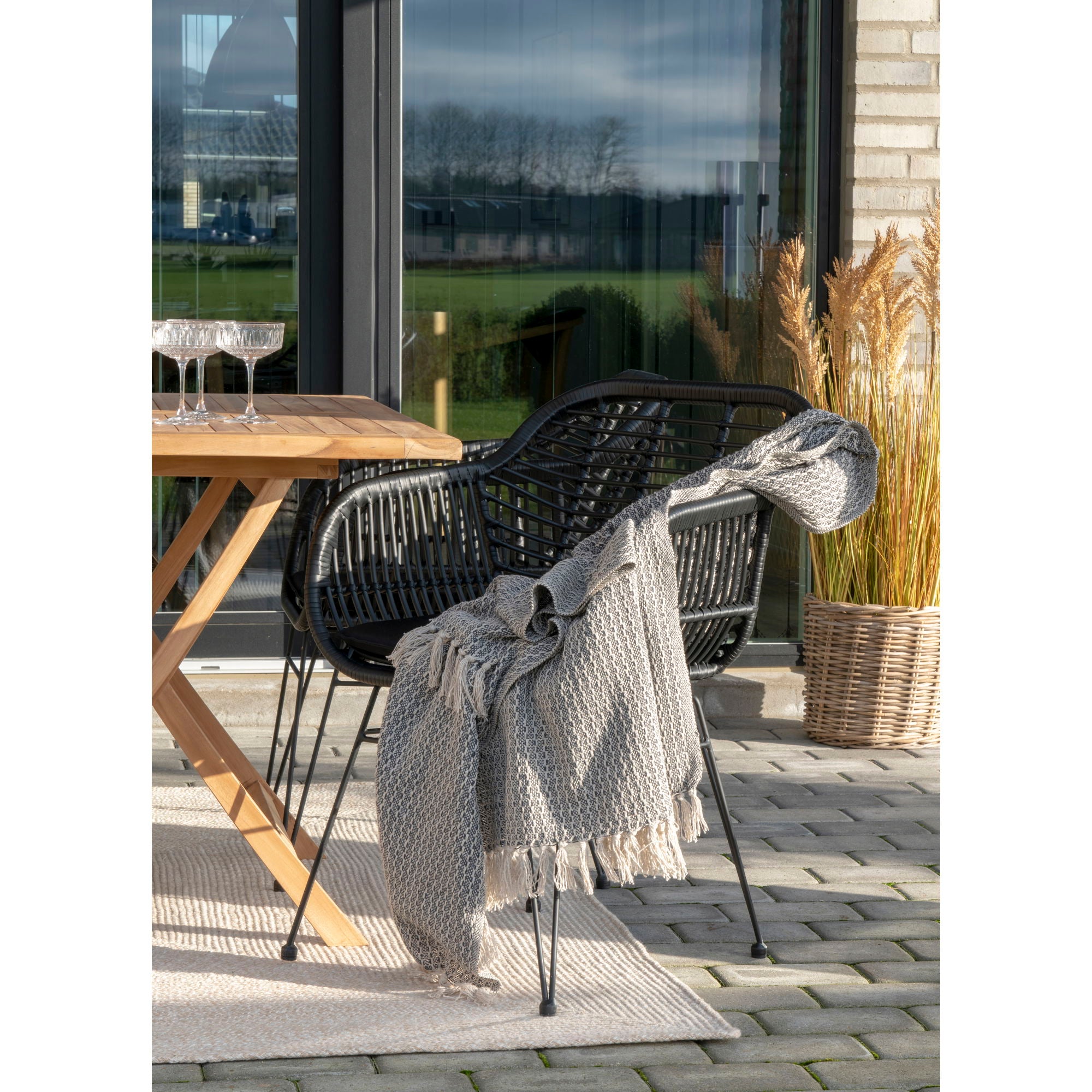 Oviedo Trädgårdsbord 120x80, Teak