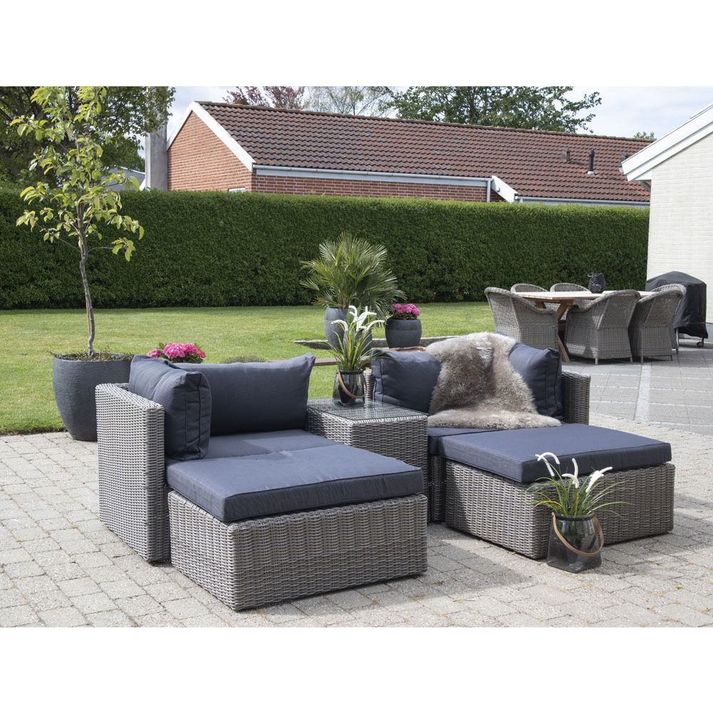 Rossi loungeset, Grå