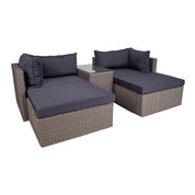Rossi loungeset, Grå