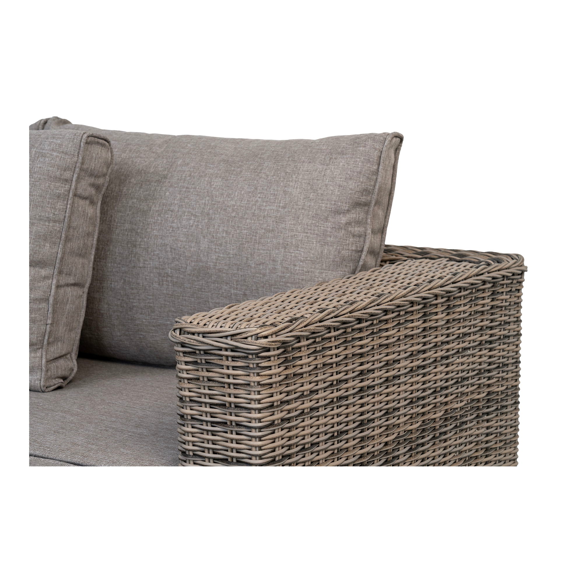 Calvi loungeset, Kubu / Grå