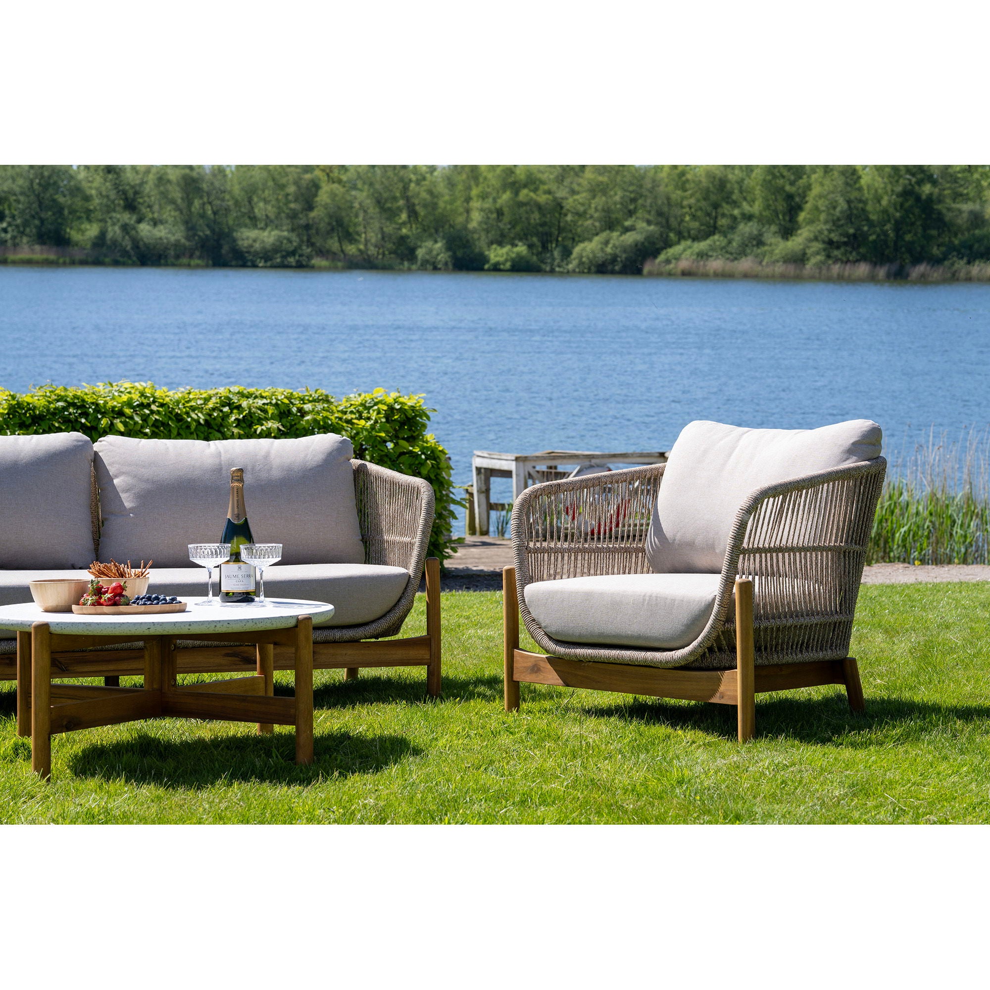 Terracina loungeset, Beige
