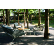 Novella loungeset, Grå/grön