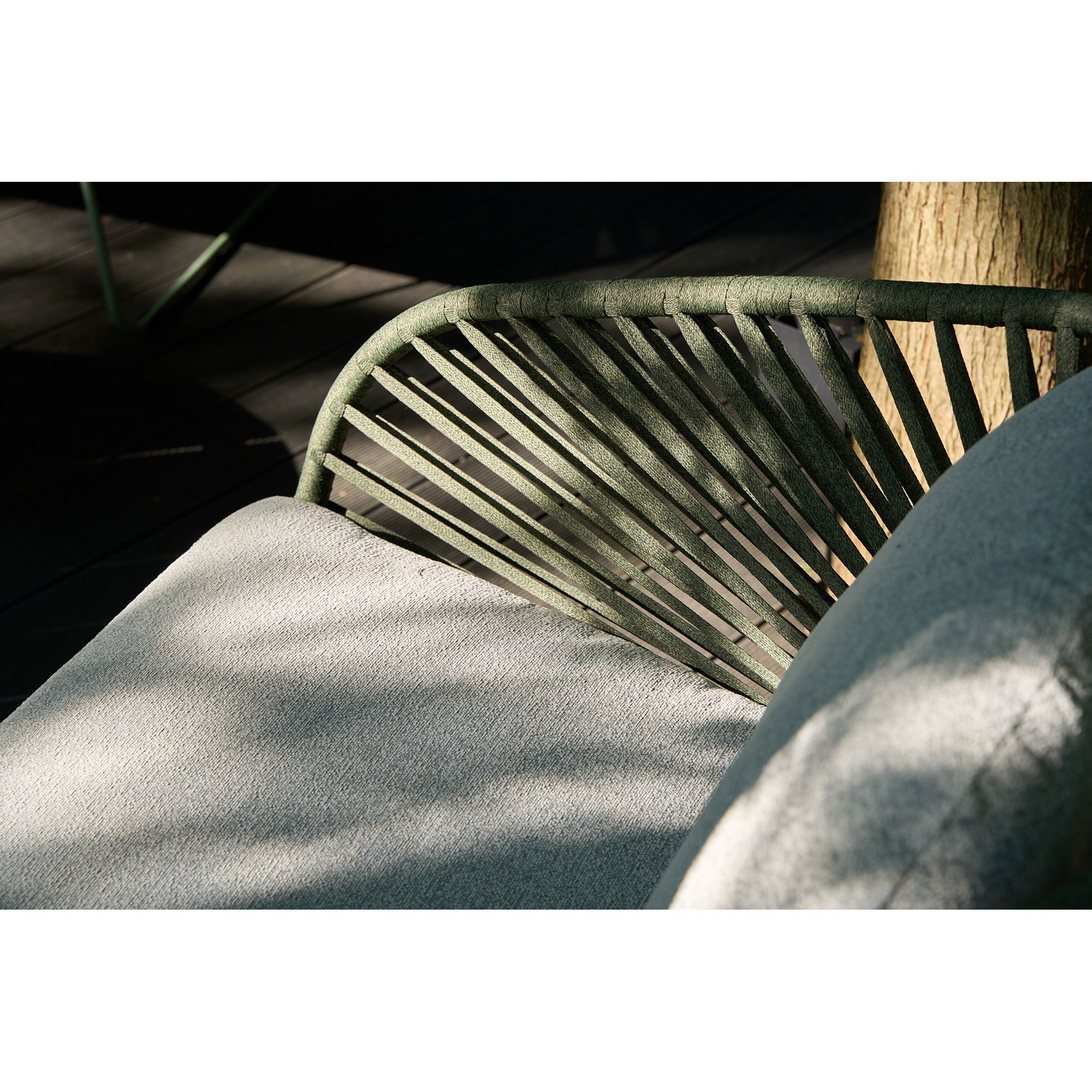 Novella loungeset, Grå/grön