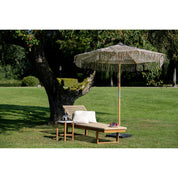 Martos stickad parasoll, Beige