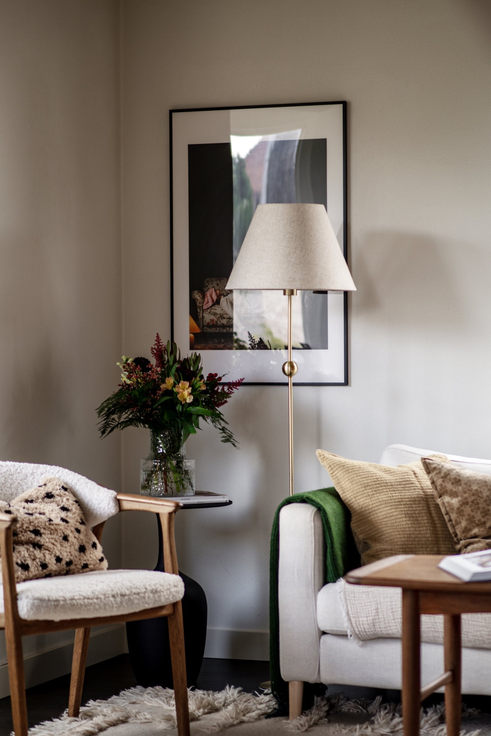Lampskärm Sigrid 40 Beige