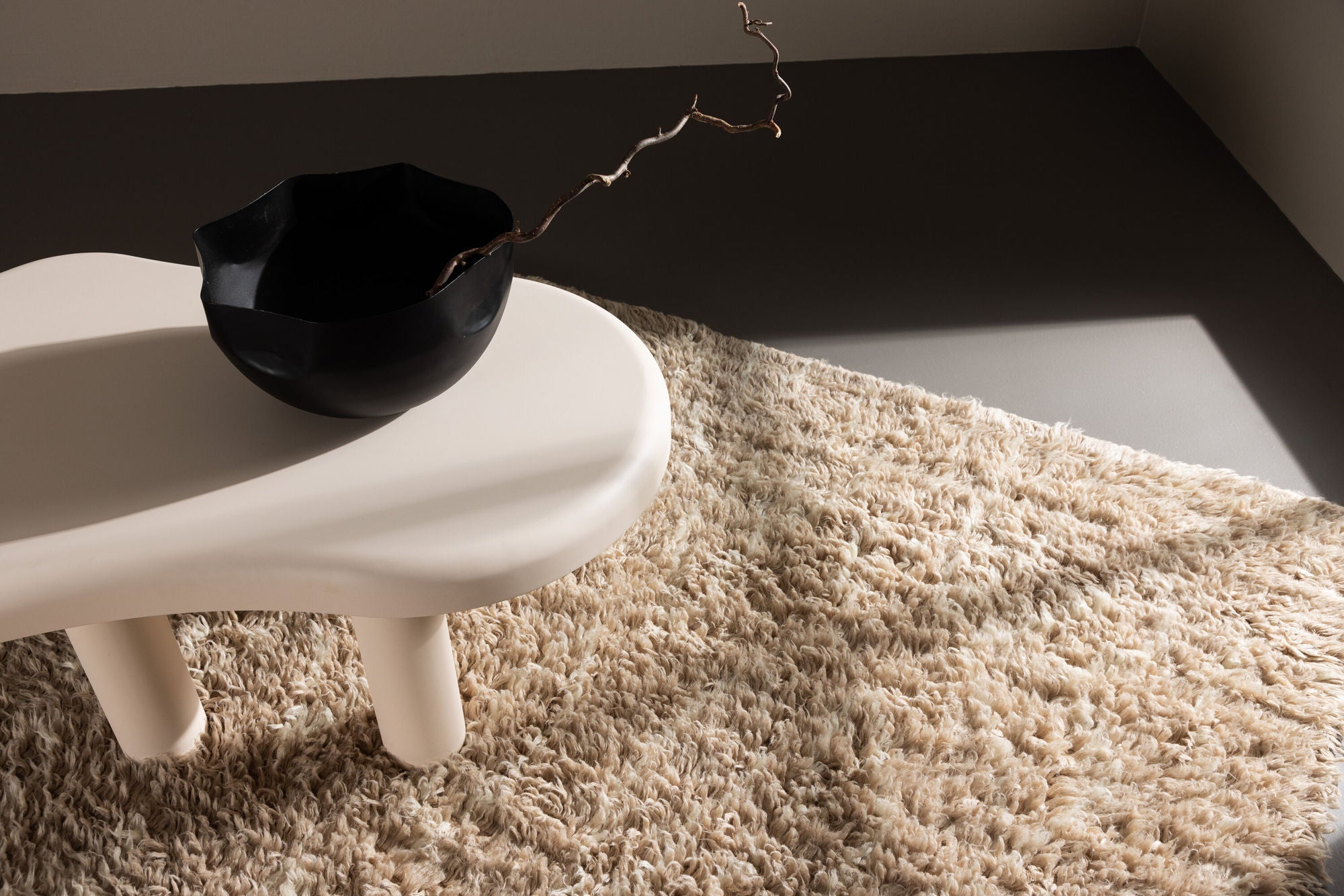 Leiko Ullmatta 200x300, Beige