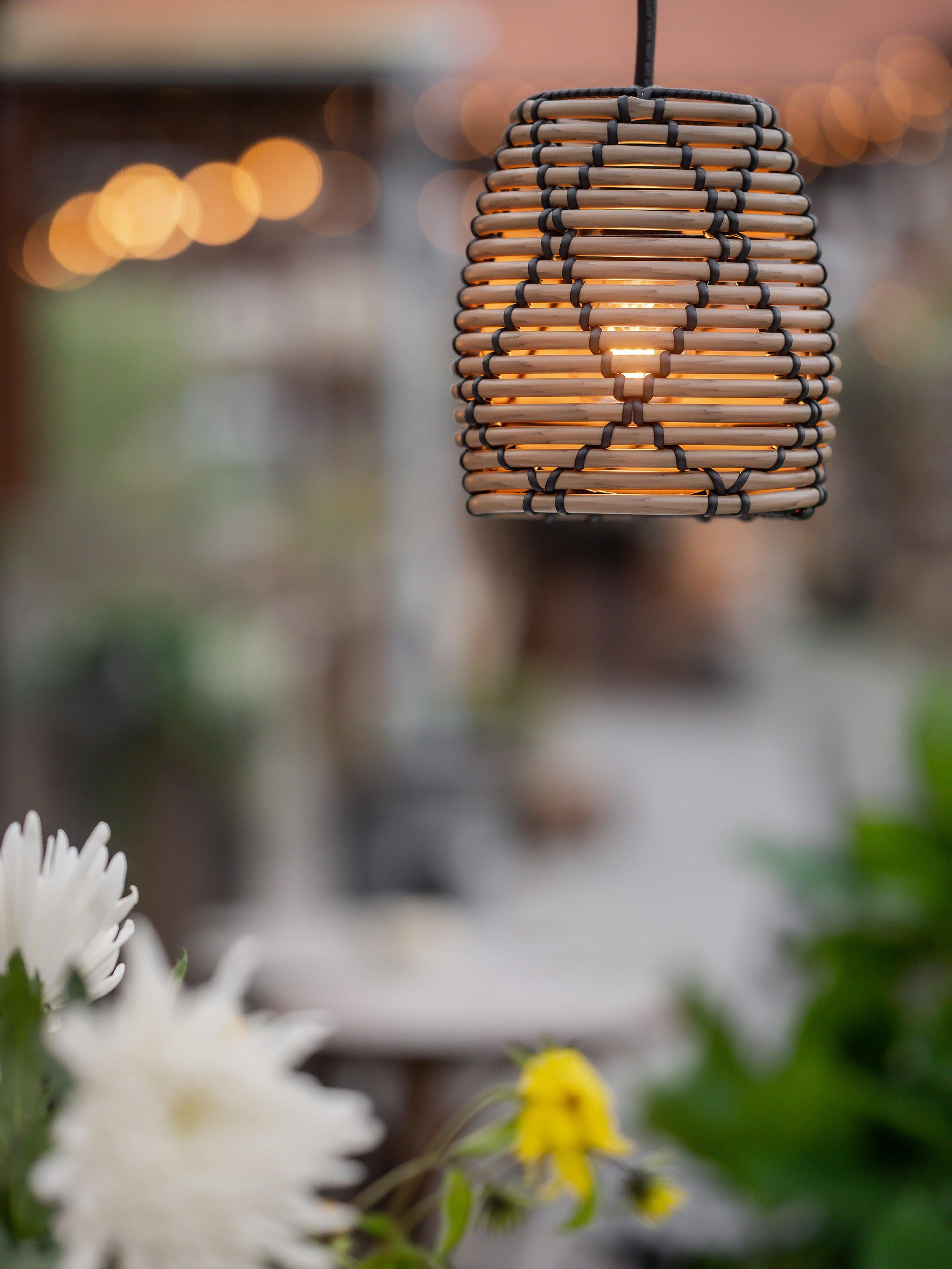 Lollo Taklampa Natur/svart 18cm