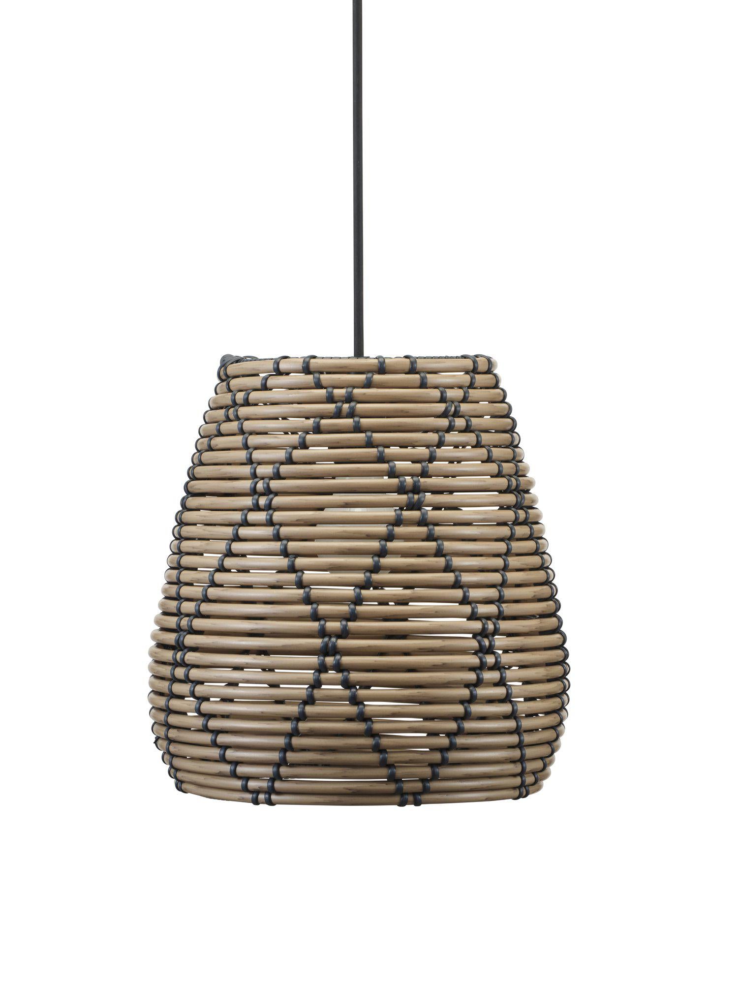 Lollo Taklampa Natur/svart 28cm