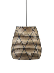 Lollo Taklampa Natur/svart 28cm