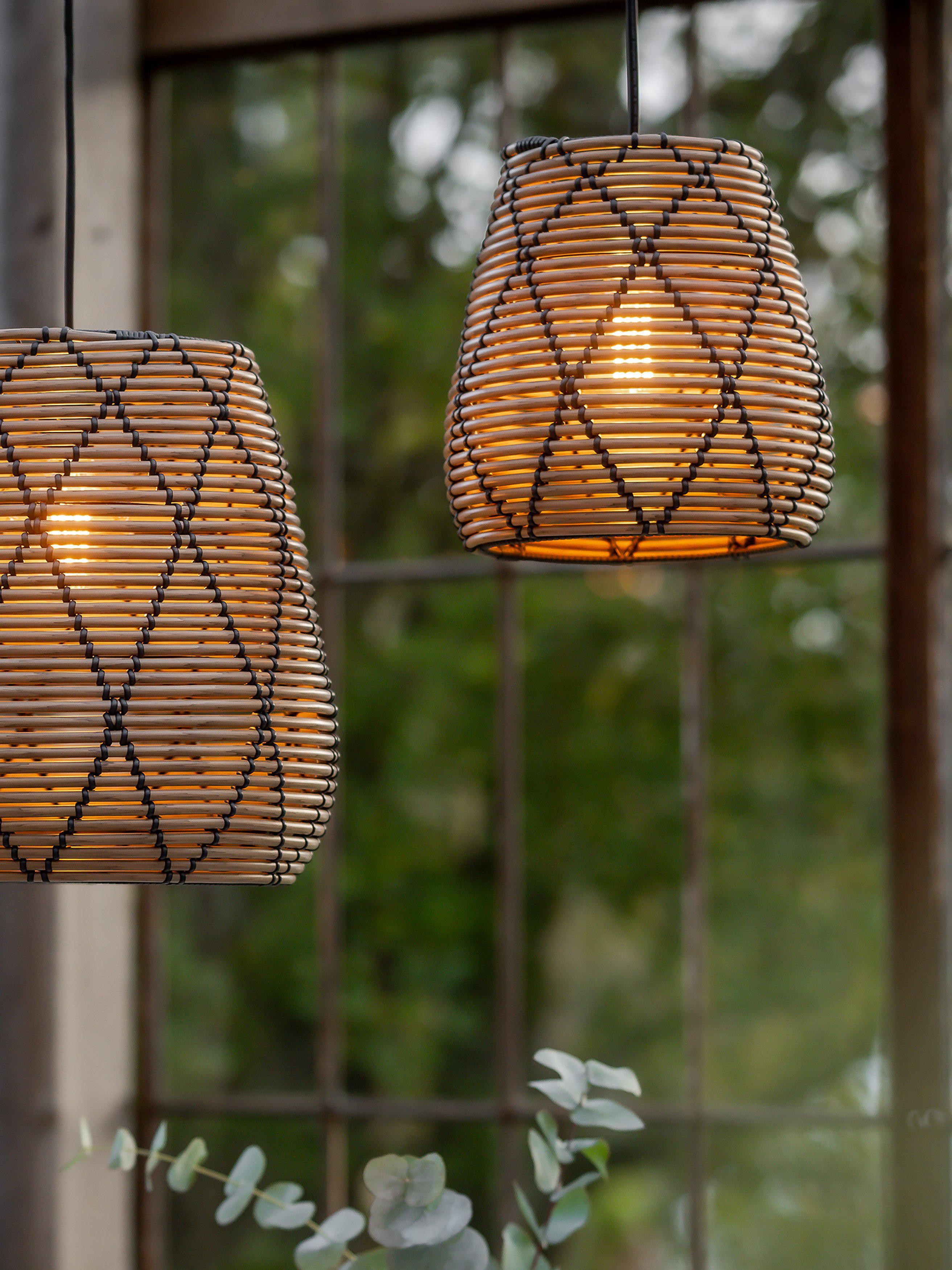 Lollo Taklampa Natur/svart 28cm