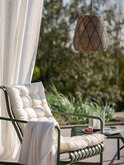 Lollo Taklampa Natur/svart 38cm
