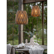 Lollo Takskärm Natur/svart 38cm
