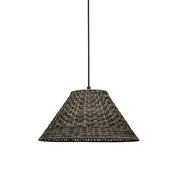Lisen Takskärm Brun natur 45cm
