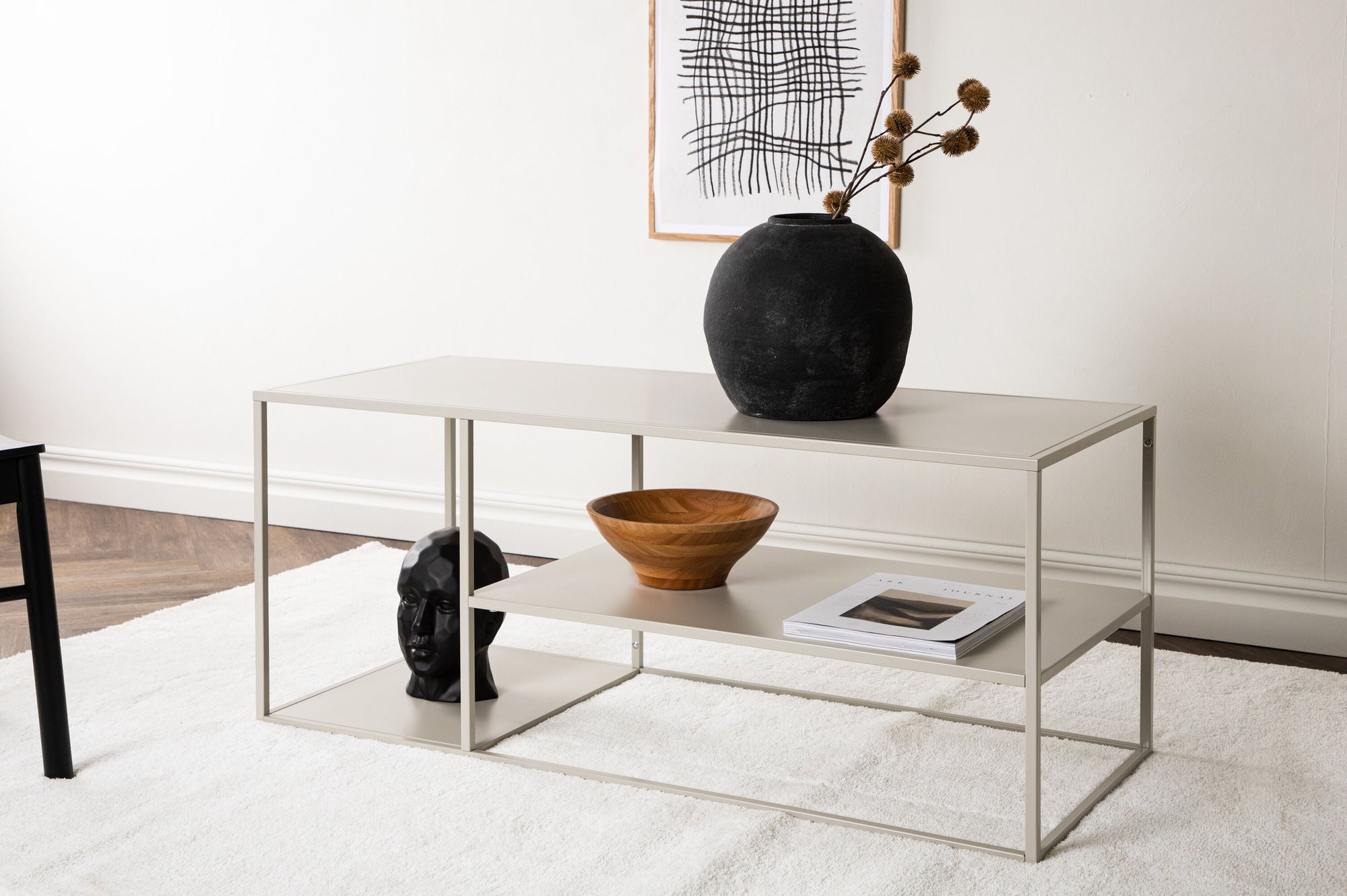 Evin Soffbord, Beige