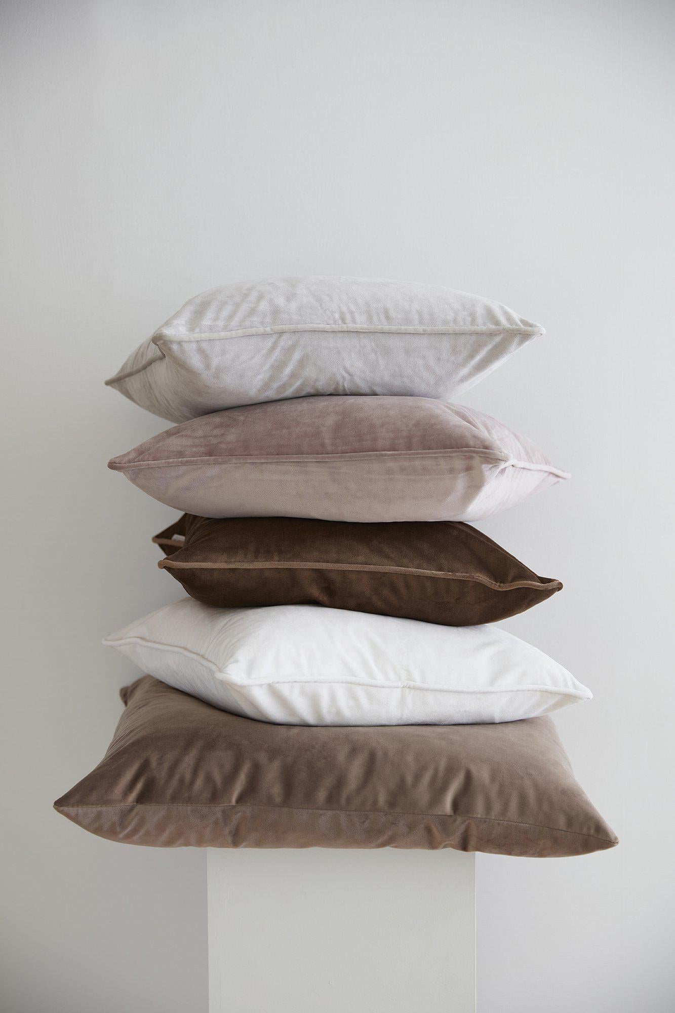 Elise Kuddfodral Vit 45x45cm