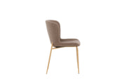Modesto Matstol Bouclé, Mocca 2-Pack