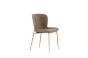 Modesto Matstol Bouclé, Mocca 2-Pack