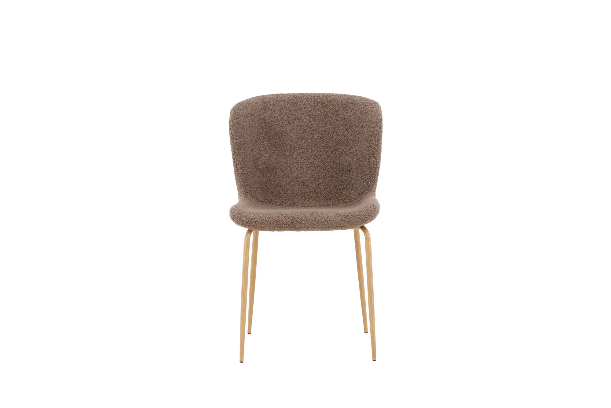 Modesto Matstol Bouclé, Mocca 2-Pack