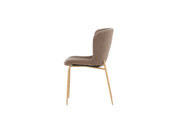Modesto Matstol Bouclé, Mocca 2-Pack