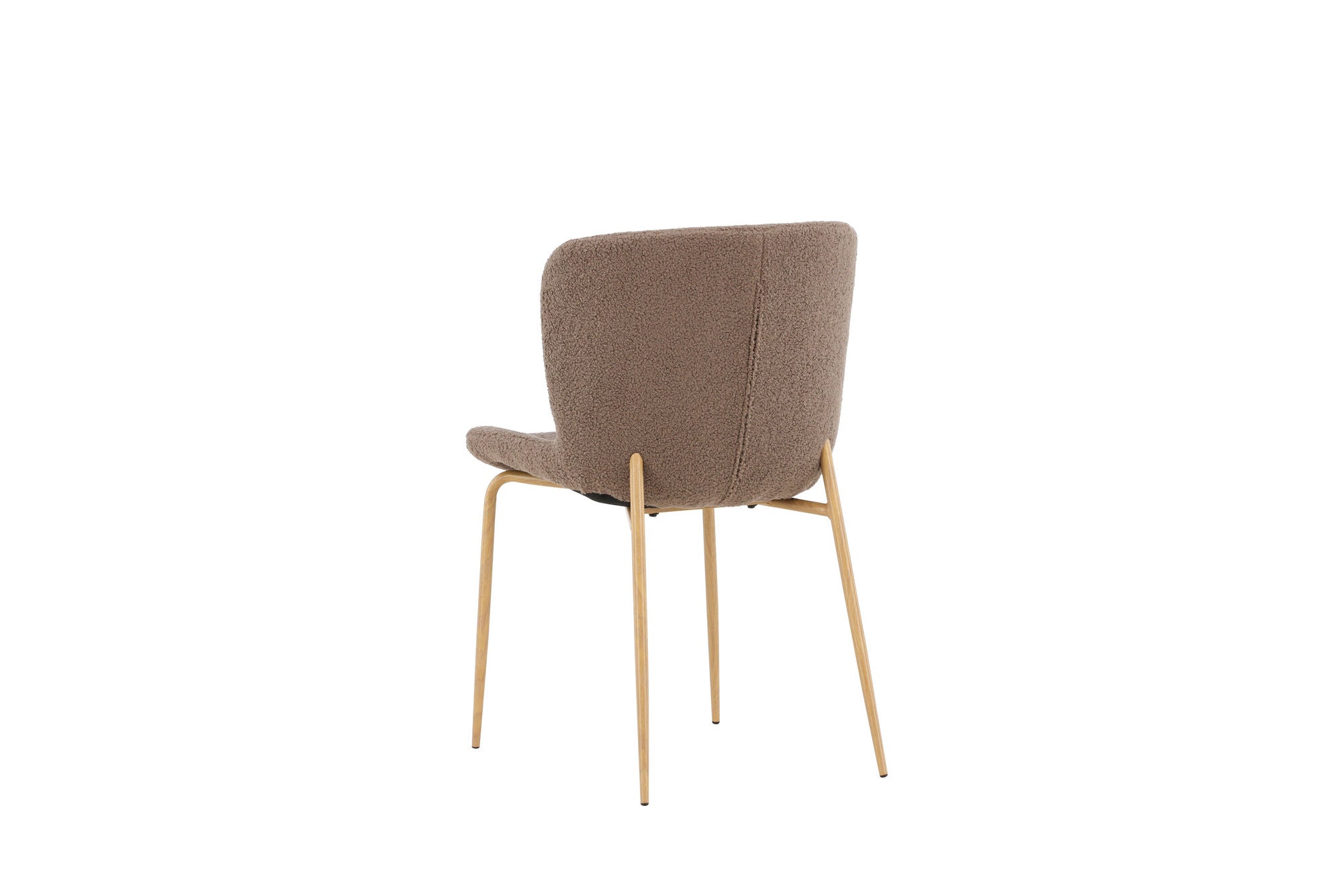 Modesto Matstol Bouclé, Mocca 2-Pack