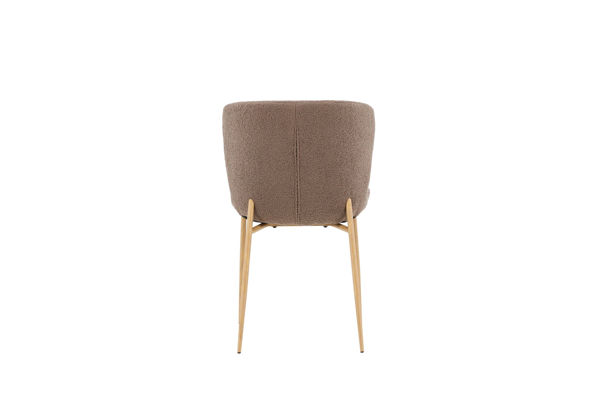 Modesto Matstol Bouclé, Mocca 2-Pack