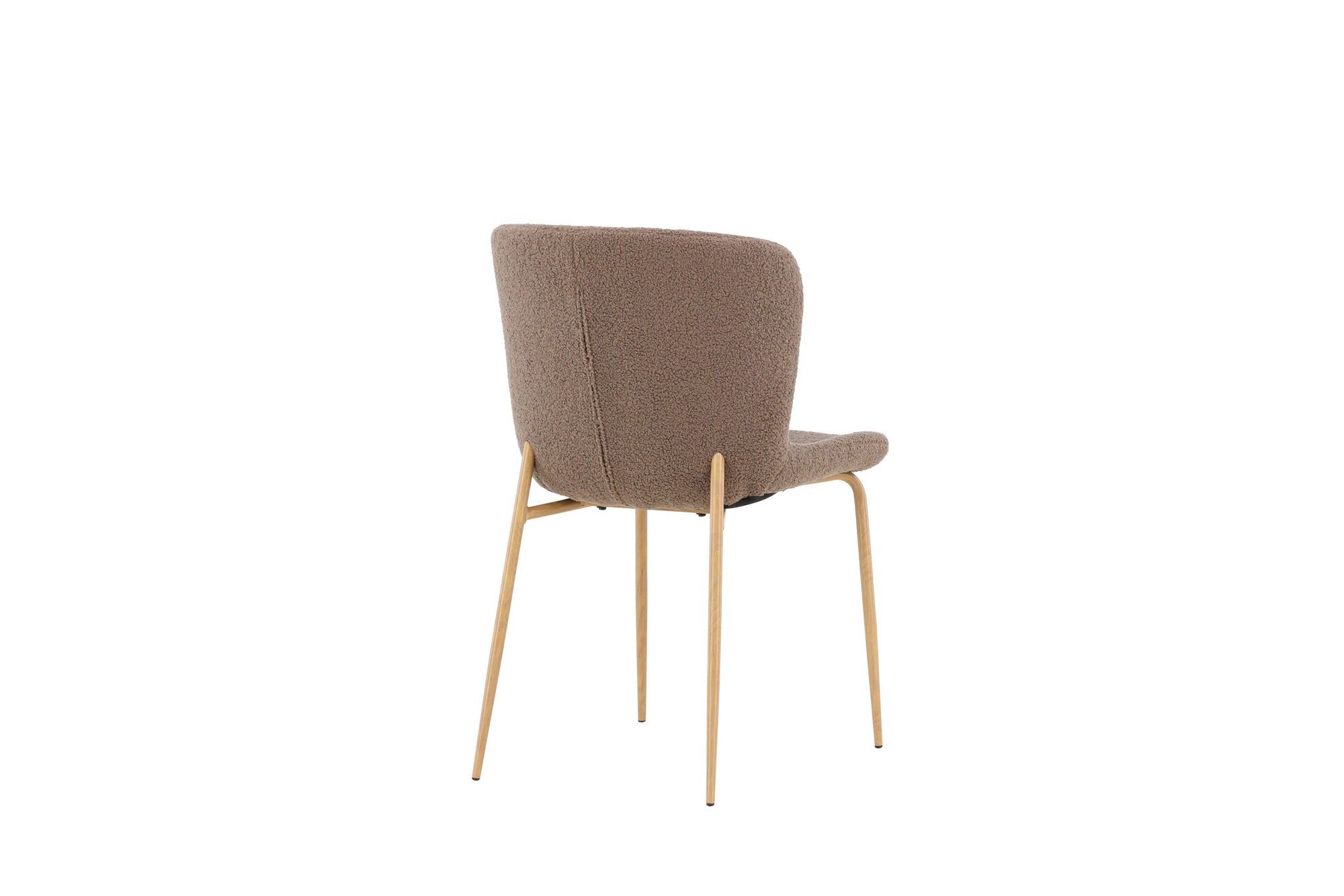 Modesto Matstol Bouclé, Mocca 2-Pack